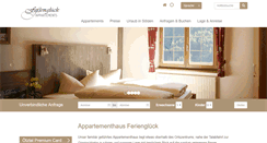 Desktop Screenshot of ferienglueck-soelden.at