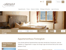 Tablet Screenshot of ferienglueck-soelden.at